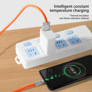 Cáp Sạc Nhanh 120W 6A Cổng Micro USB Type C Cho Android IOS
