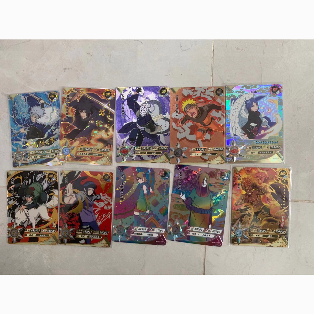 Bộ 12 Thẻ Bài Trò Chơi Kayou Naruto May Mắn
