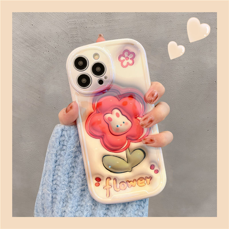 Ốp Điện Thoại Họa Tiết Hoa Cho iPhone14 13ProMax ins Style 11 12 11ProMax 12Pro 12ProMax 14ProMax 13