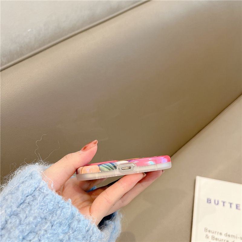 Ốp Điện Thoại Họa Tiết Hoa Cho iPhone14 13ProMax ins Style 11 12 11ProMax 12Pro 12ProMax 14ProMax 13