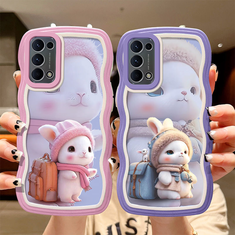 Ốp Điện Thoại Mềm Họa Tiết Bé Trai / Bé Gái Hoạt Hình Cho OPPO Reno2F 2Z Reno5 Reno6 Reno Reno2 Reno8 Reno8T Reno8Z 5G
