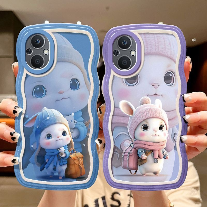 Ốp Điện Thoại Mềm Họa Tiết Bé Trai / Bé Gái Hoạt Hình Cho OPPO Reno2F 2Z Reno5 Reno6 Reno Reno2 Reno8 Reno8T Reno8Z 5G