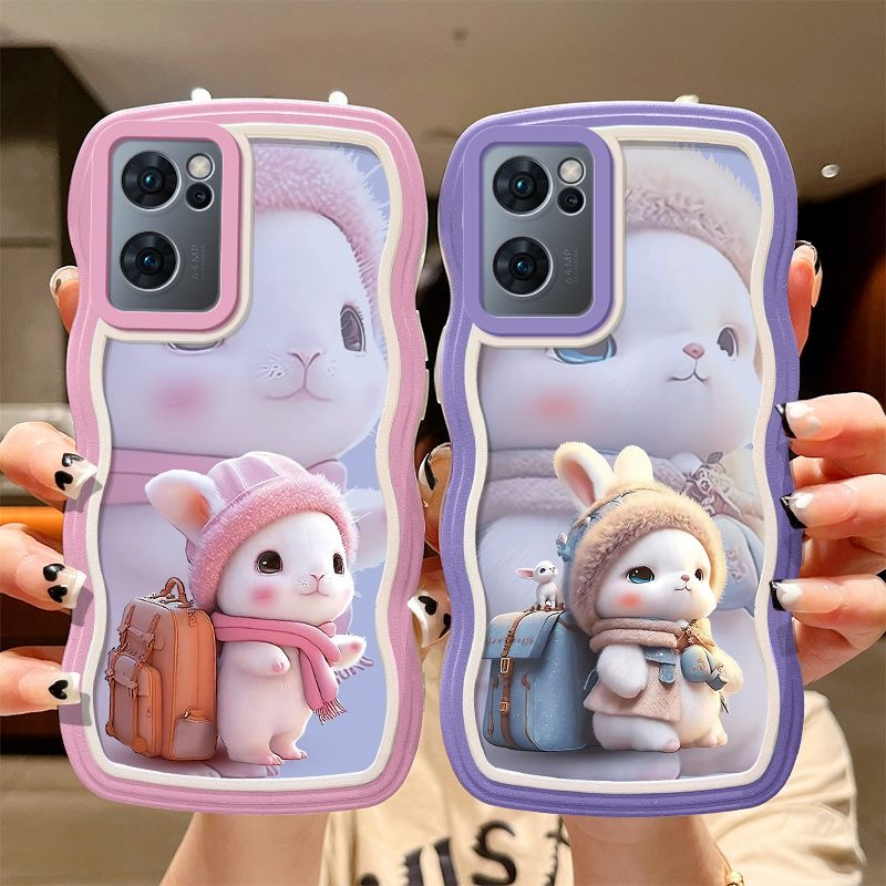 Ốp Điện Thoại Mềm Họa Tiết Bé Trai / Bé Gái Hoạt Hình Cho OPPO Reno2F 2Z Reno5 Reno6 Reno Reno2 Reno8 Reno8T Reno8Z 5G