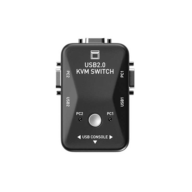 Đồ Chơi Nhân Vật Hoạt Hình VGA KVM | Bộ Chia VGA Sang VGA 1080P HD 2 Trong 1