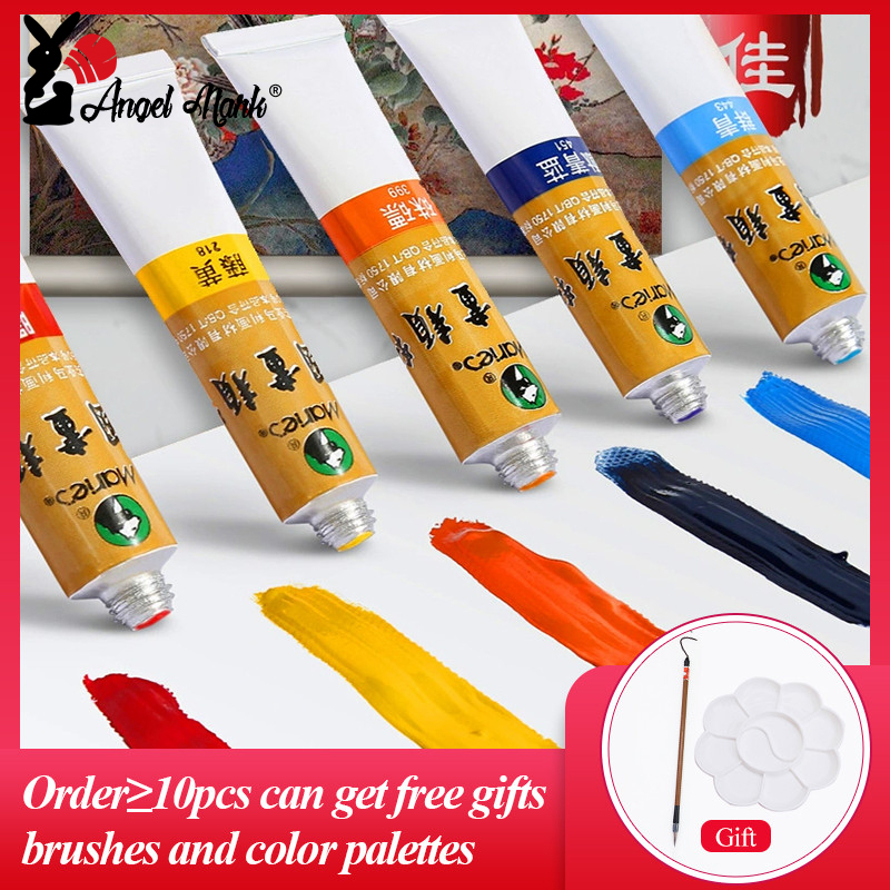 Bộ Màu Nước Đơn 12ML Phong Cách Trung Hoa Dành Cho Họa Sĩ