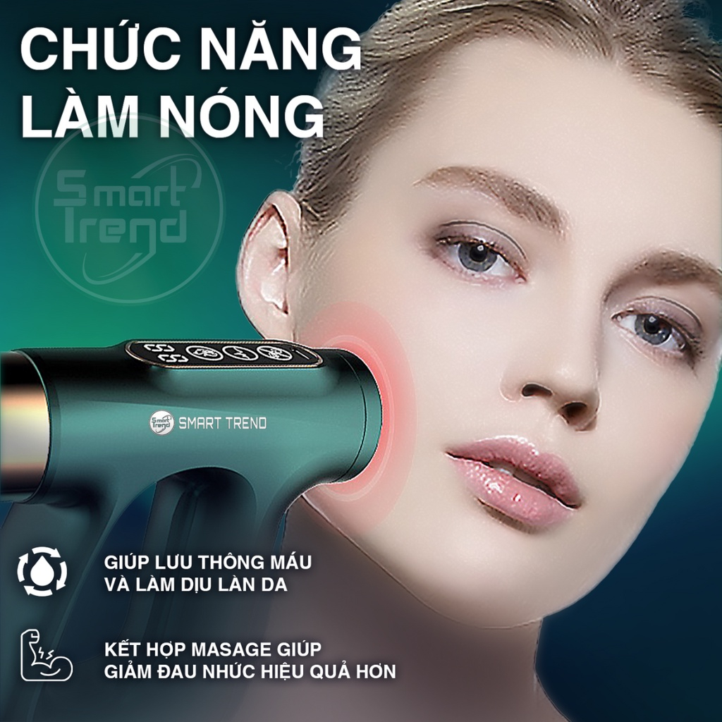 Máy Mát Xa Lưng Cầm Tay 4 Đầu 12 Chế Độ Thông Minh MSCC