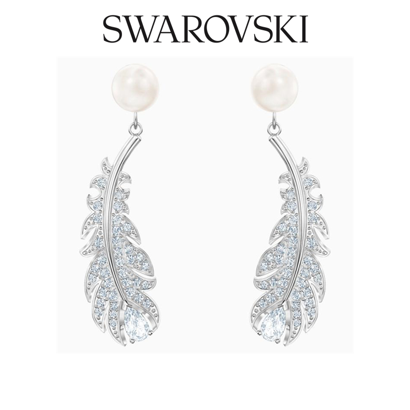 Bông Tai Swarovski Thiết Kế Tinh Tế Thời Trang Cho Nữ