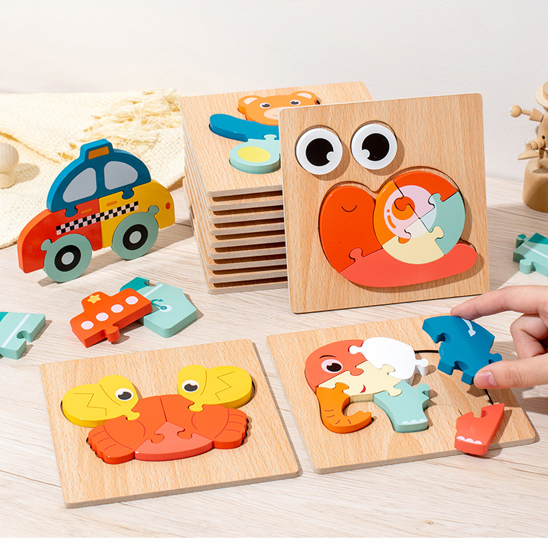 Được chọn hình - Ghép hình gỗ xếp hình 3d siêu đẹp -Đồ chơi gỗ