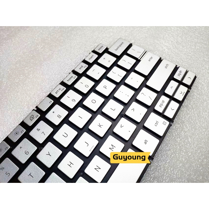 Yjx Ốp Điện Thoại Màu Đen / Bạc Cho dell inspiron 5390 5391 7391 vostro 5490 5491 7491 5498 7490 5493 5401 5402 5405 latitude 3301 us