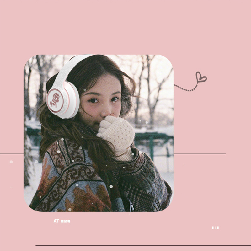 Tai Nghe Bluetooth Không Dây Tokidoki TD06 Âm Thanh Siêu Trầm Chống Nước Giảm Tiếng Ồn Hình Kỳ Lân Đáng Yêu