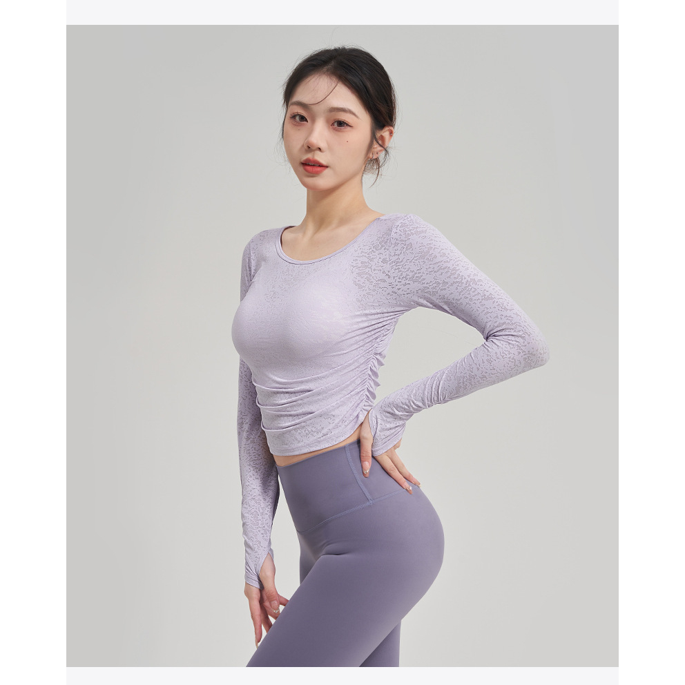 Áo Thun Thể Thao Tay Dài Form Rộng Thời Trang Cho Nữ