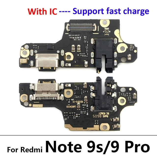 Bảng Mạch Cổng Sạc USB Cao Cấp Cho Xiaomi Poco X3 M4 Pro M3 Redmi Note 7 8 8T 9S 9 10 10s 11 Pro 4G 5G