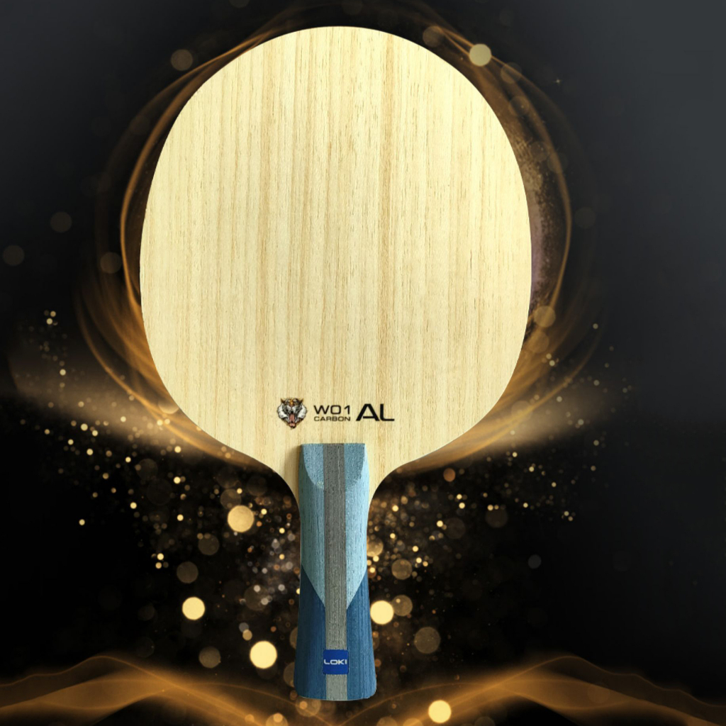 Vợt Bóng Bàn Chuyên Nghiệp LOKI W01 7 Ply  Bằng Sợi Carbon