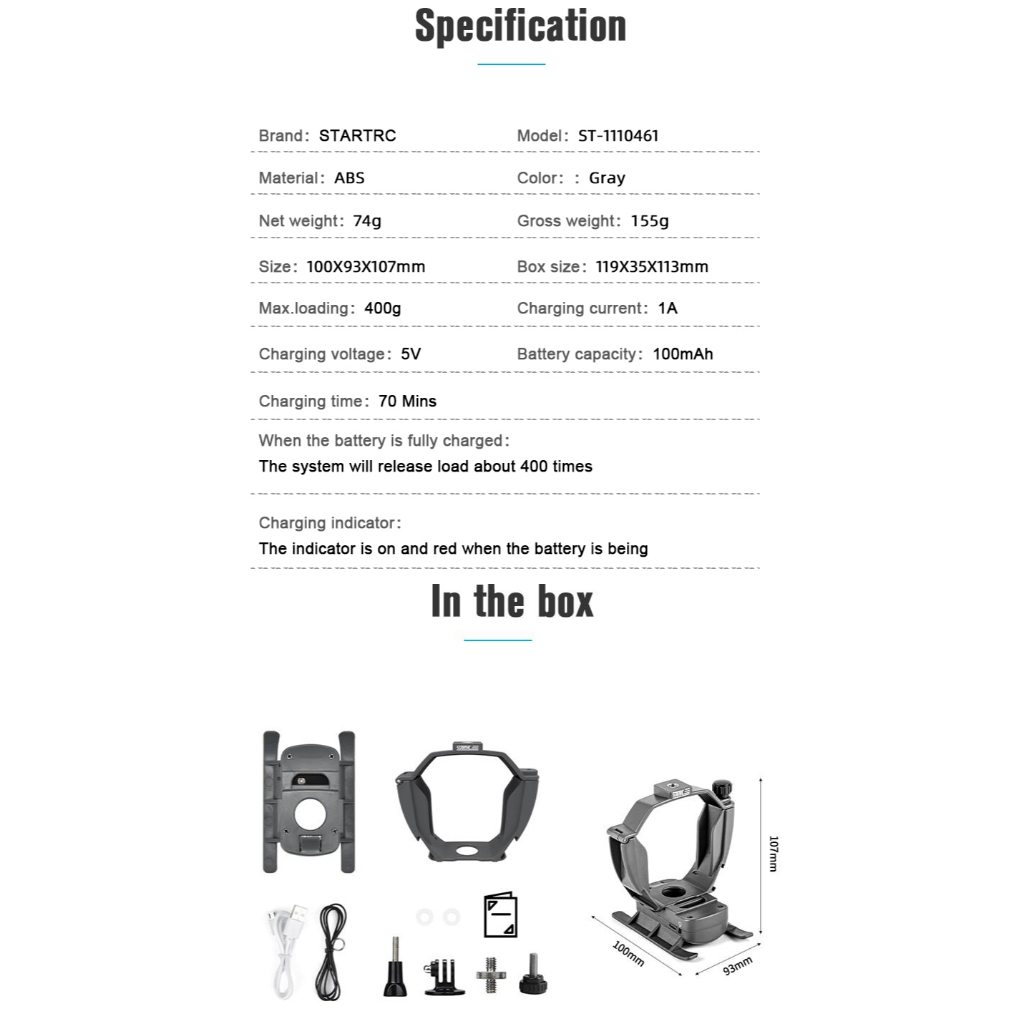 Hệ Thống Ném Khí Cho DJI MAVIC 3 PRO / MAVIC 3 / MAVIC 3 CLASSIC