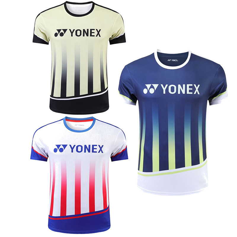 Áo Thun Cầu Lông Tay Ngắn Yonex 2023 Thấm Hút Mồ Hôi Nhanh Khô Thoáng Khí Cho Nam Và Nữ