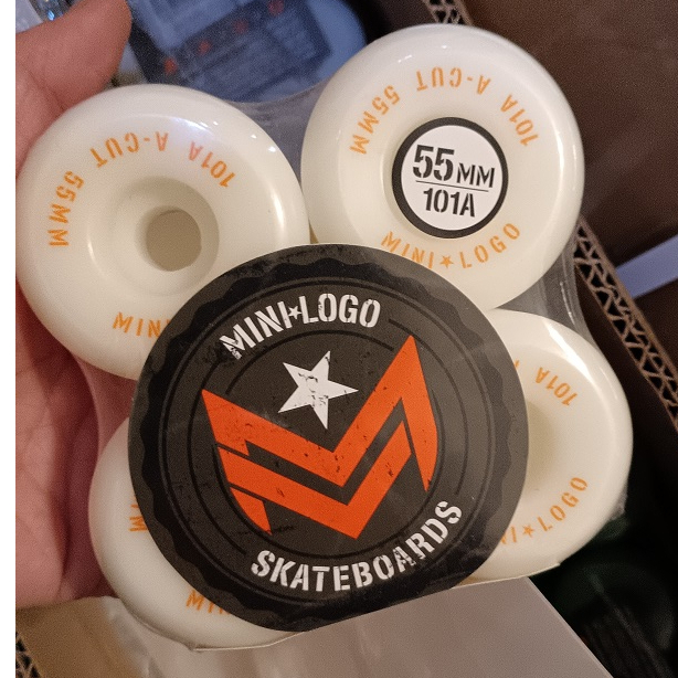 Minilogo Bộ 4 Bánh Xe Ván Trượt 90A 95A101A Chất Lượng Cao