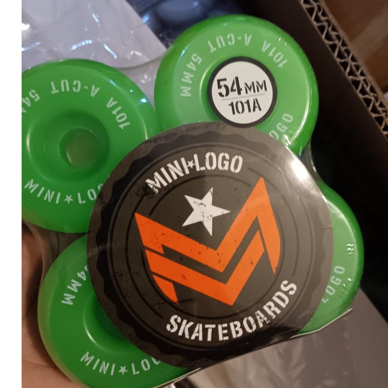 Minilogo Bộ 4 Bánh Xe Ván Trượt 90A 95A101A Chất Lượng Cao