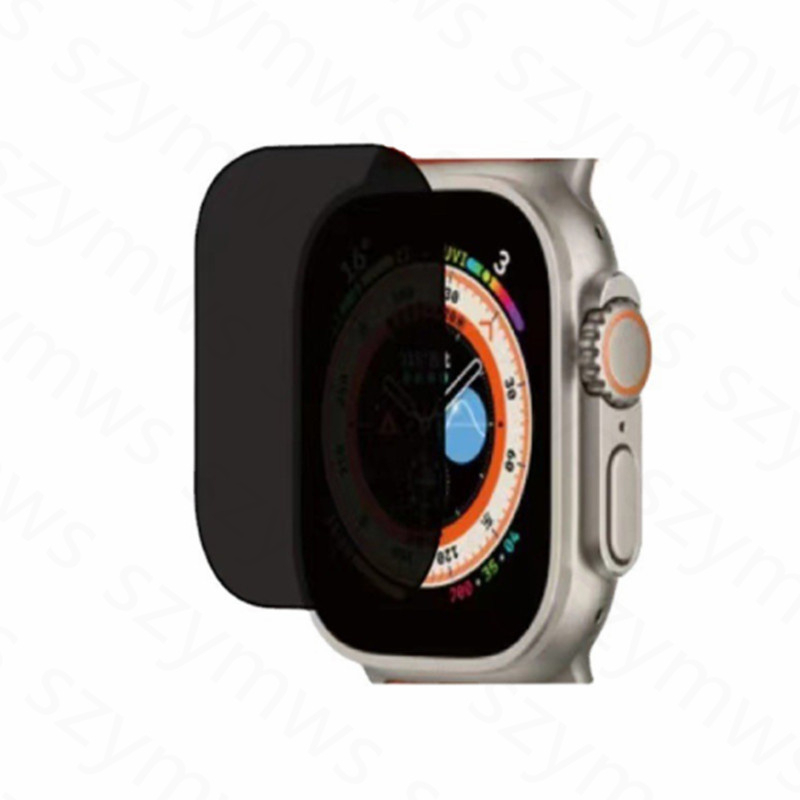 Phim Hydrogel Dán Bảo Vệ Màn Hình Chống Nhìn Trộm Cho Apple Watch Ultra 8 7 6 5 4 3 2 1 SE iWatch 49 45 41 44 40 38 42mm