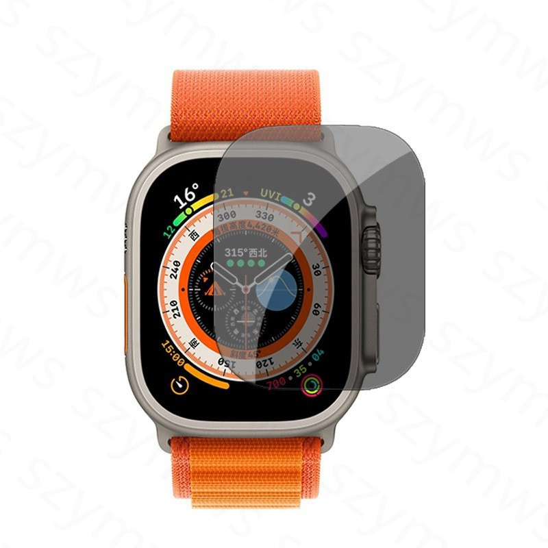 Phim Hydrogel Dán Bảo Vệ Màn Hình Chống Nhìn Trộm Cho Apple Watch Ultra 8 7 6 5 4 3 2 1 SE iWatch 49 45 41 44 40 38 42mm