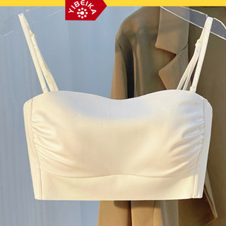 Áo lót ống YIBEIKA mỏng không đường may chống chói hở lưng gợi cảm cho nữ