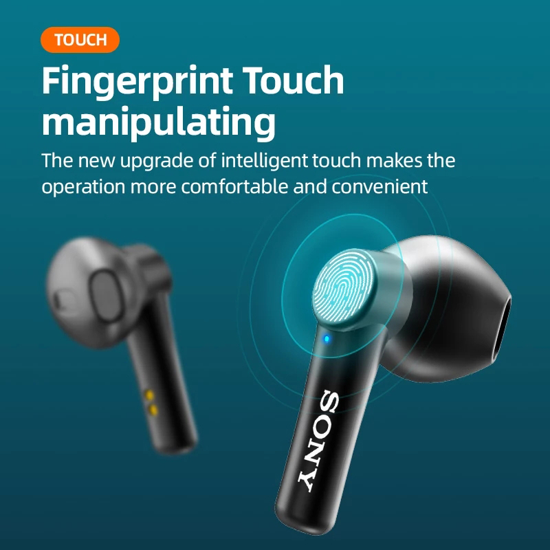 Tai Nghe Nhét Tai Bluetooth Không Dây Sony s300 V5.0 Âm Thanh Nổi HiFi Có Hộp Sạc