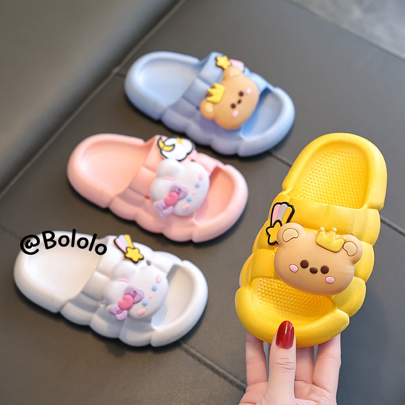 Bololo Xăng đan Đế Mềm Chống Trượt Đi Trong Nhà Tắm Dành Cho Bé Trai Và Bé Gái