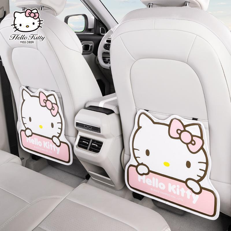 Đệm Lót Ghế Ngồi Xe Hơi Chống Va Chạm Hình Hello Kitty