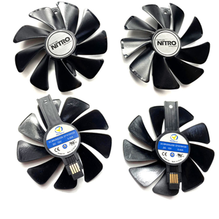 Quạt Tản Nhiệt Cho Sapphire RX 580 / 570 / 480 / 470 Platinum / Ultra Platinum / Bản Đồ Họa OC