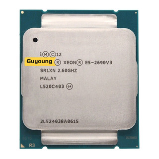 Bảng mạch yzx xeon e5 2690 v3 e5 2690v3 e5-2690v3 e5-2690 v3 sr1xn processor 2.6ghz 12 core 30mb socket lga 2011-3 cpu x99