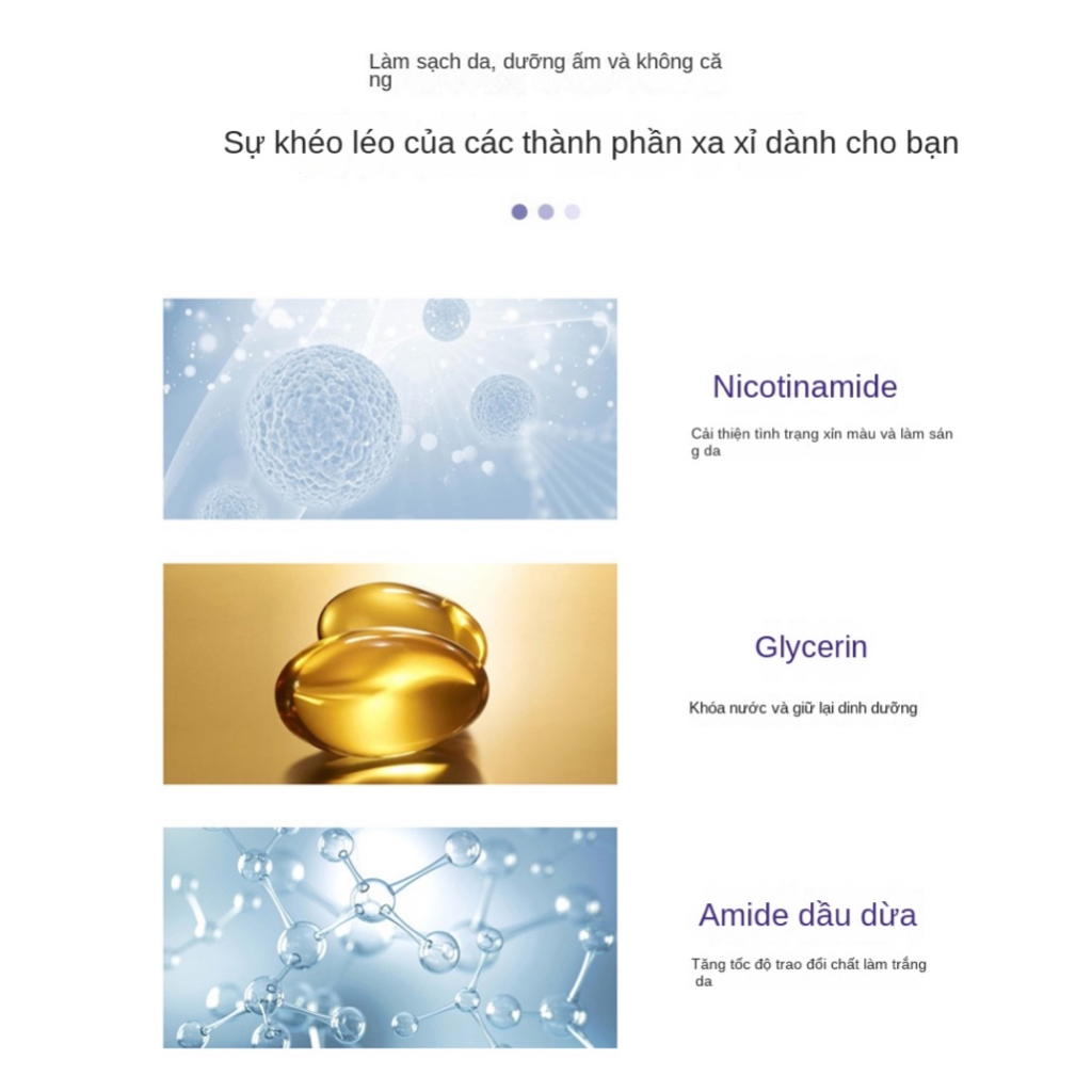 Sữa Rửa Mặt Qingzitang Làm Trắng Da Kháng Khuẩn