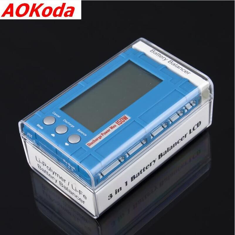 Bộ Cân Bằng Pin AOKoda 3 Trong 1 Có Màn Hình LCD Hiển Thị Điện Áp Và Pin 5W 50W 150W