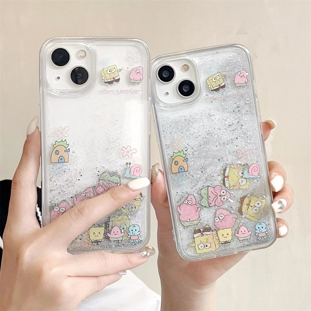 Ốp Lưng Kim Tuyến Nước Nhiều Mẫu Mã Cho Điện Thoại iphone 15 pro max 14 pro max 13 pro max 12 pro max