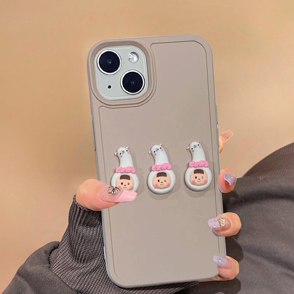 Ốp Điện Thoại TPU Mềm Chống Mồ Hôi In Hình Lạc Đà Hoạt Hình Cho Iphone 14 Pro Max 11 12 11 Pro Max X XS