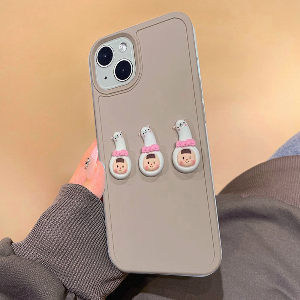 Ốp Điện Thoại TPU Mềm Chống Mồ Hôi In Hình Lạc Đà Hoạt Hình Cho Iphone 14 Pro Max 11 12 11 Pro Max X XS