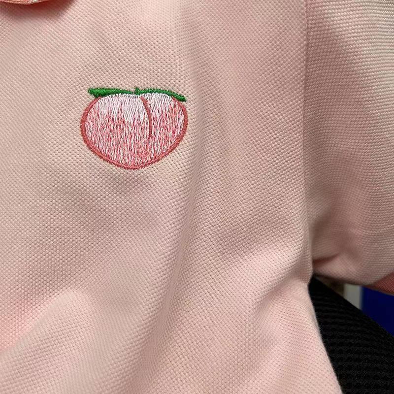 Áo Thun polo Tay Ngắn Phong Cách Mới Cho Bé Gái 8-12 Tuổi