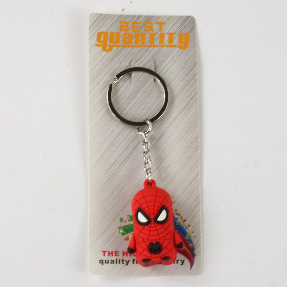 Móc Khóa Hai Mặt 11 Phong Cách Marvel The avengers Spider-Man Iron Man Batman