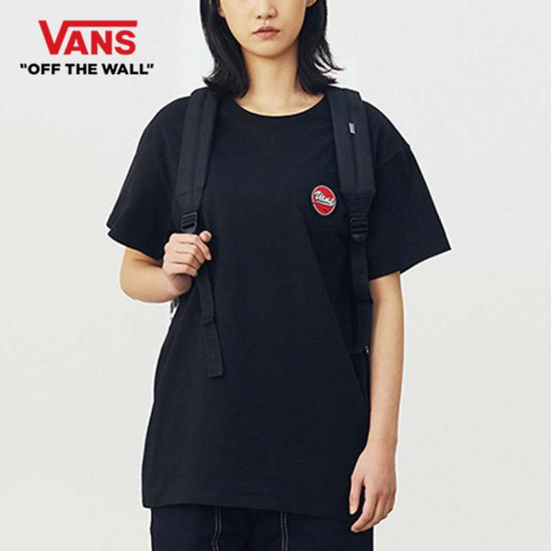 Áo Thun Thể Thao Vans Tay Lửng Thiết Kế Giản Dị Dành Cho Nam