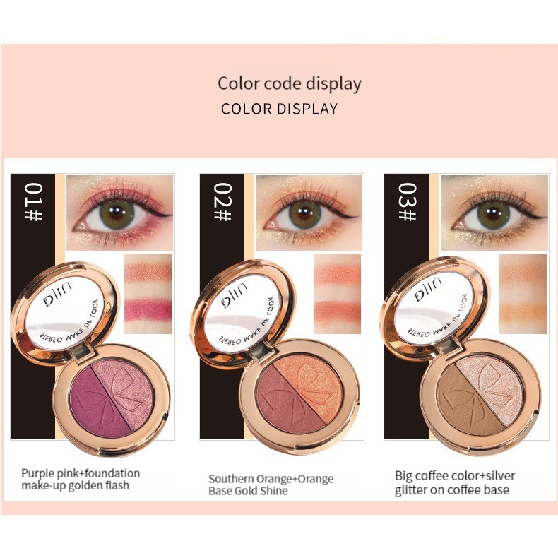 Eyeshadow Palette Cocute 2 Colors 38g