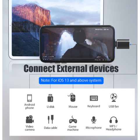 Ổ Đĩa Flash OTG USB Cho iPhone Và IOS