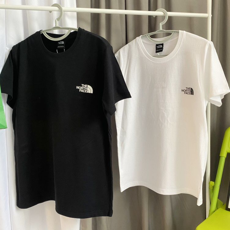 Áo Thun Ngắn Tay Cổ Tròn Dáng Rộng In Logo Phong Cách Thể Thao Thời Trang Cho Nam Và Nữ