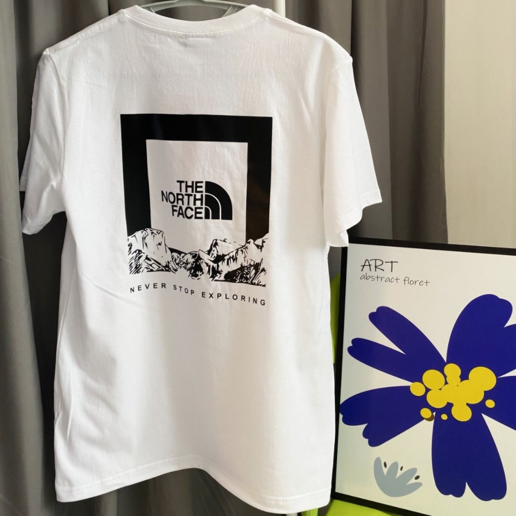 Áo Thun Ngắn Tay Cổ Tròn Dáng Rộng In Logo Phong Cách Thể Thao Thời Trang Cho Nam Và Nữ