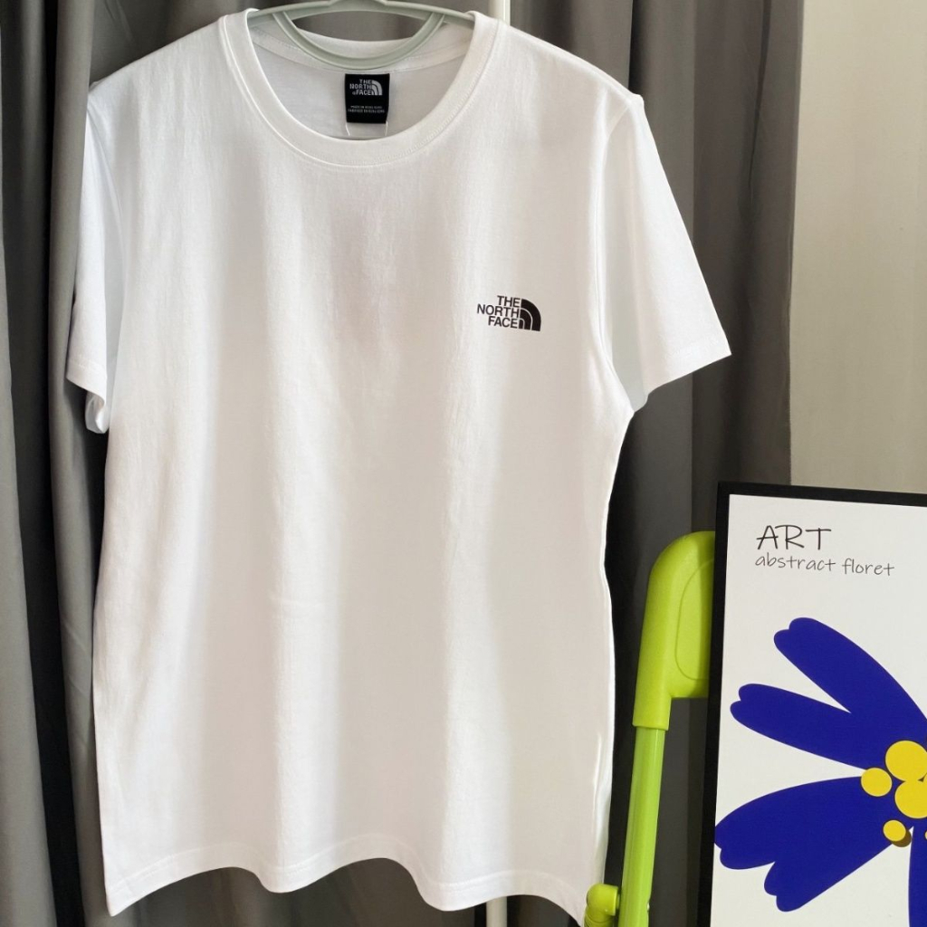 Áo Thun Tay Ngắn Cổ Tròn In Chữ The North Face Trẻ Trung Hợp Thời Trang Cho Nam