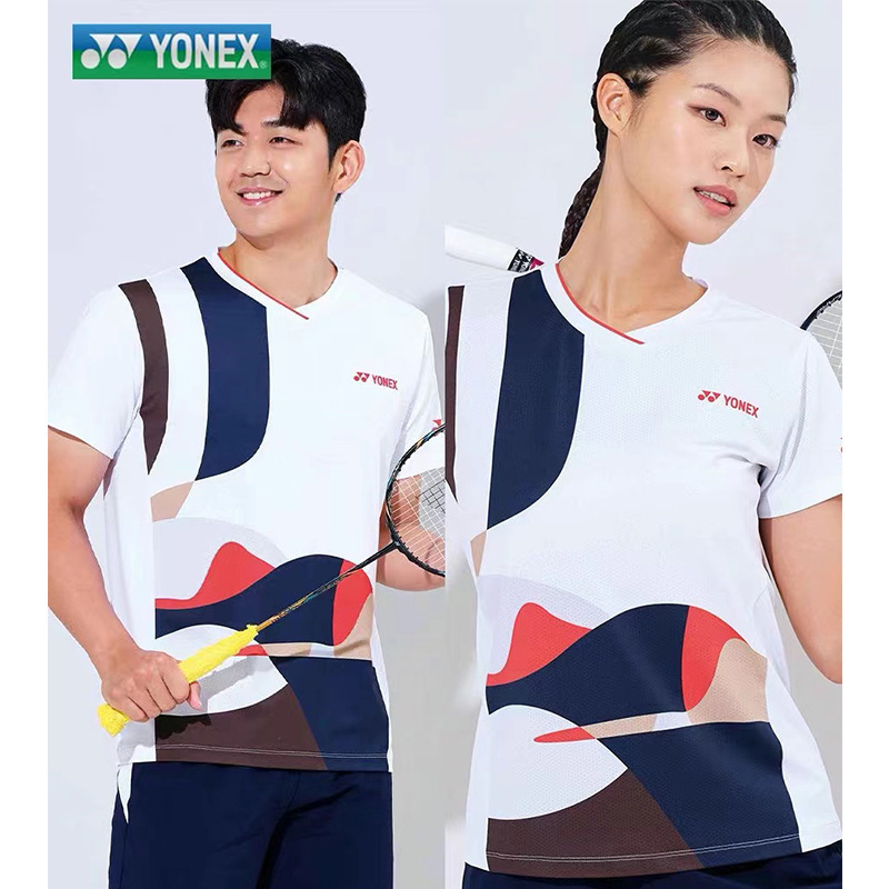 Áo Thun Cầu Lông Yonex Tay Ngắn Thấm Hút Mồ Hôi Nhanh Khô Cho Nam Và Nữ