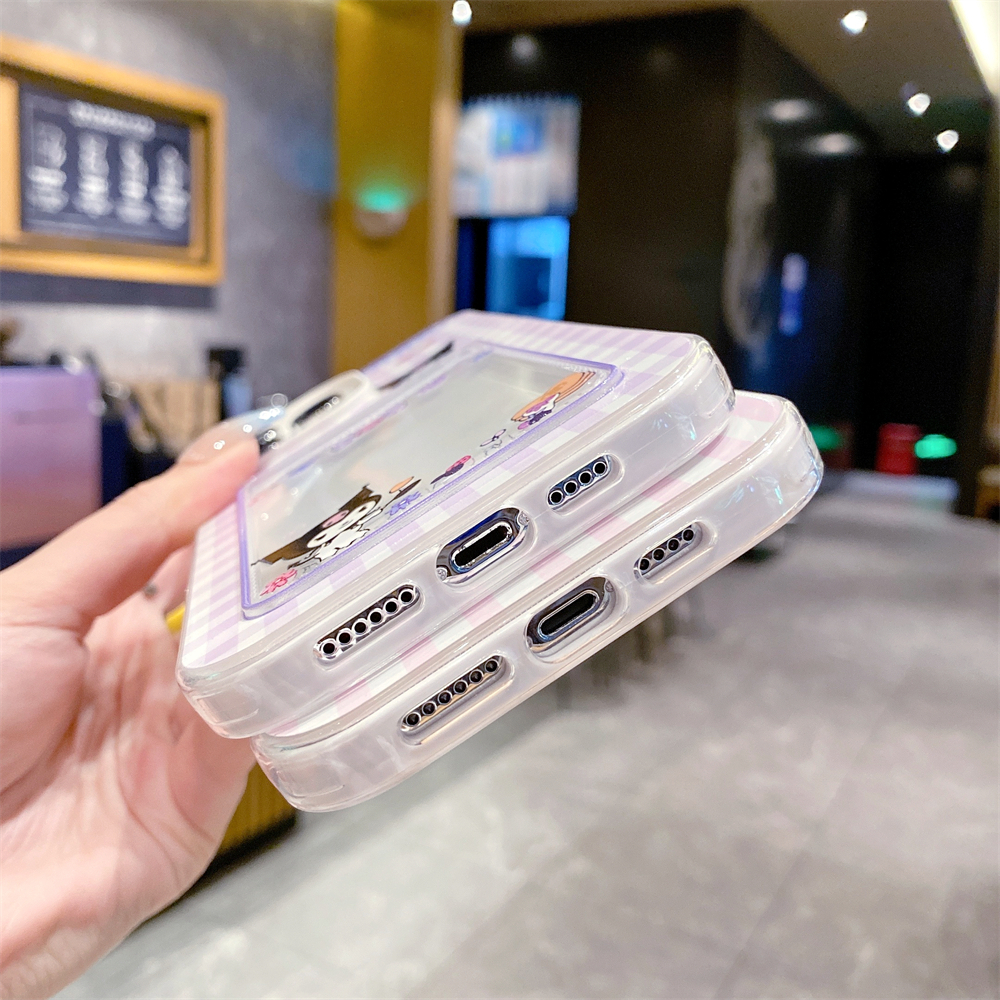 Ốp Lưng Trong Suốt Họa Tiết Hoạt Hình Cho iPhone 11 12 13 14 Pro max 12 Pro max 13 Pro max 14 Pro max