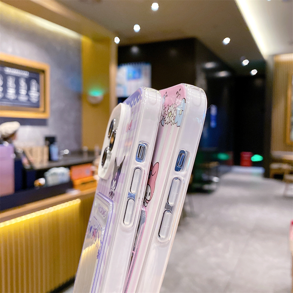 Ốp Lưng Trong Suốt Họa Tiết Hoạt Hình Cho iPhone 11 12 13 14 Pro max 12 Pro max 13 Pro max 14 Pro max