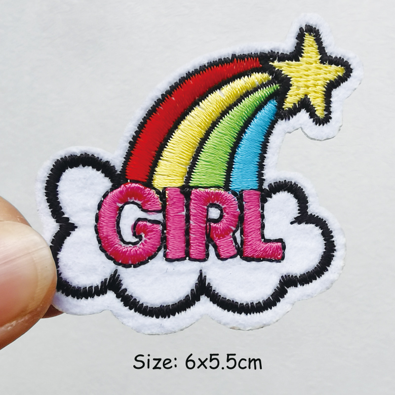 Miếng Vá Quần Áo Tự Dính Cách Nhiệt Hình Chữ Love Cá Tính