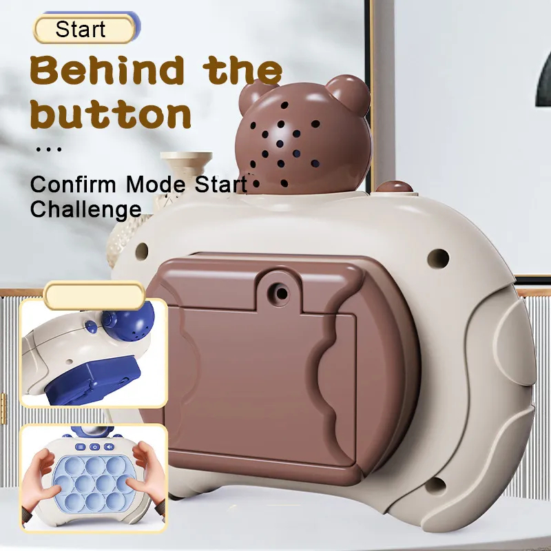 Máy Chơi Game Đẩy Bong Bóng Nhanh Chóng Đồ Chơi Giáo Dục Cho Trẻ Em Trai Và Bé Gái Mới