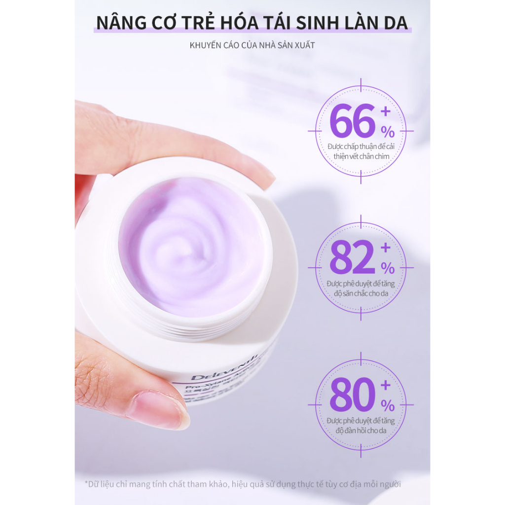 Kem dưỡng ẩm da mặt DELEVENTH Boseine ngăn ngừa lão hóa hydrat hóa sâu xóa nếp nhăn (30g)