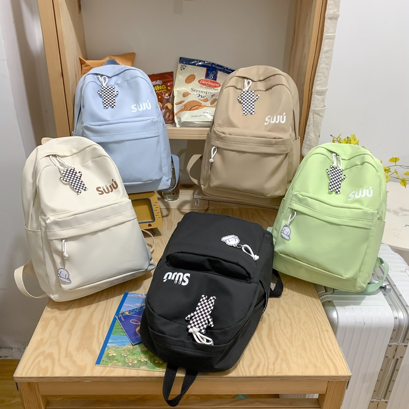 Balo đi học PRETTYZYS sức chứa lớn 14 inch thời trang Hàn Quốc 2023 trẻ trung cho nữ