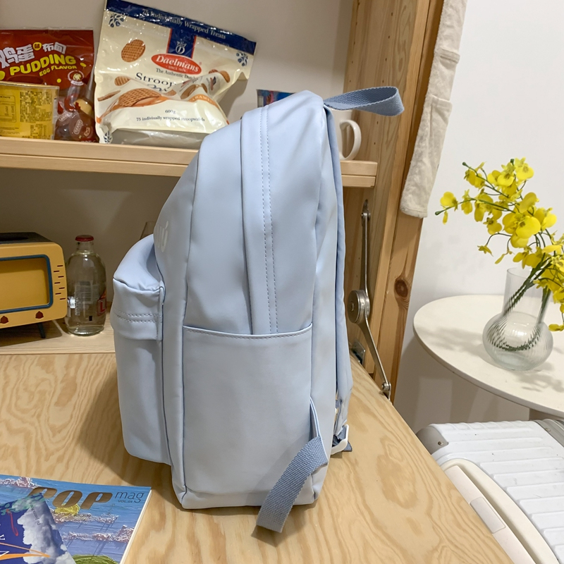 Balo đi học PRETTYZYS sức chứa lớn 14 inch thời trang Hàn Quốc 2023 trẻ trung cho nữ